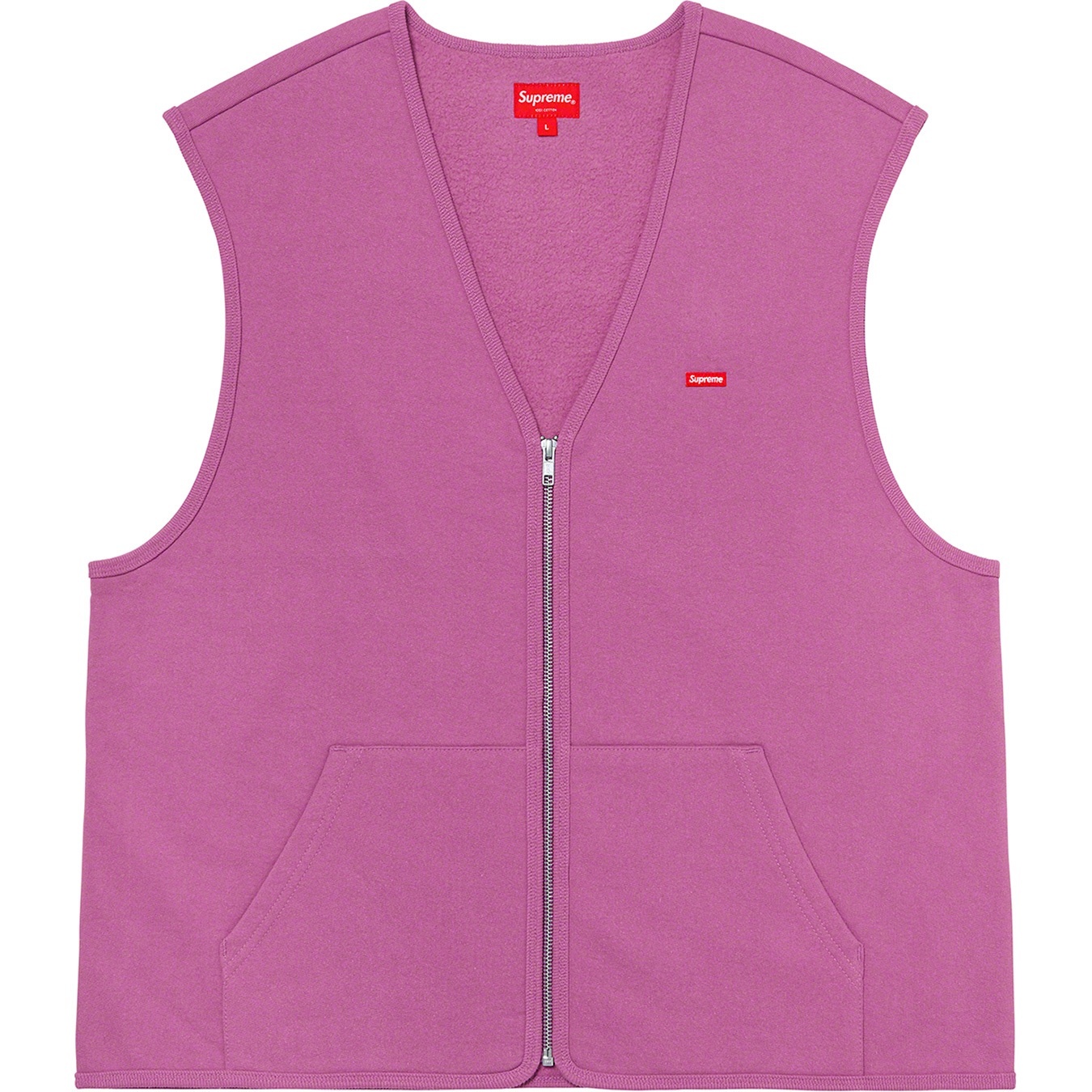 Zip Up Sweat Vest view 8